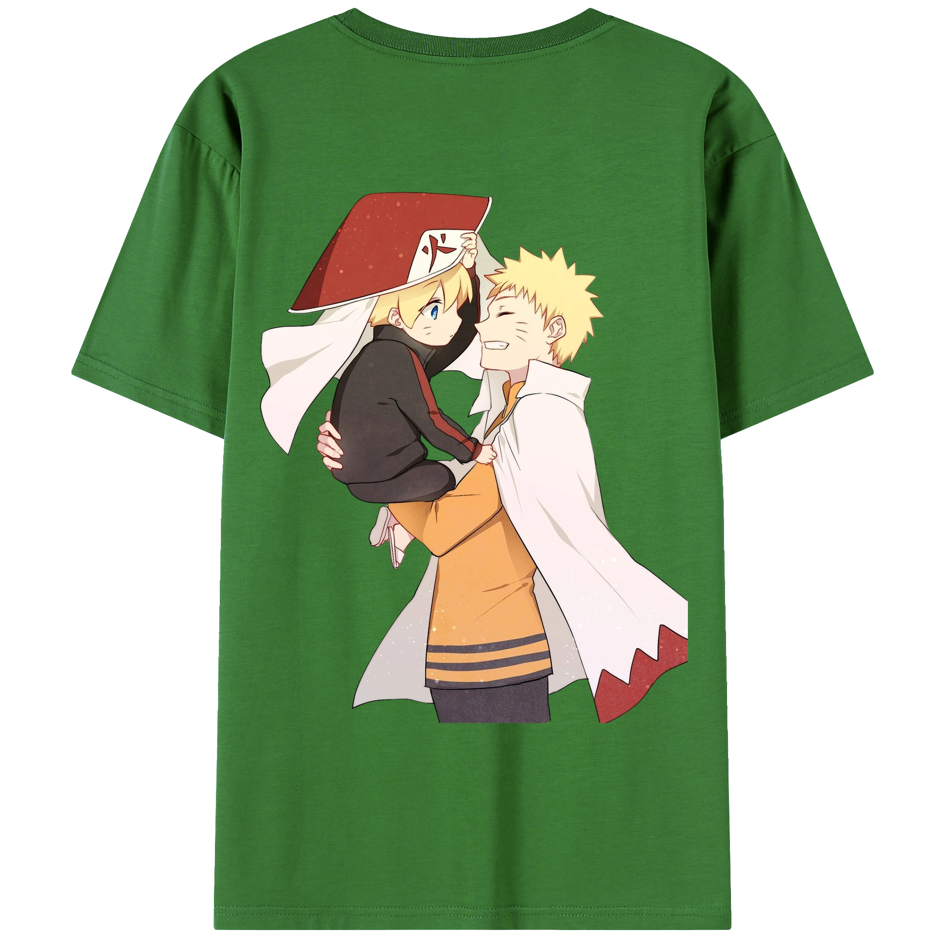 （画像用） NARUTO -ナルト- うずまき ナルト Uzumaki Naruto レディース半袖Tシャツ(バックプリント)